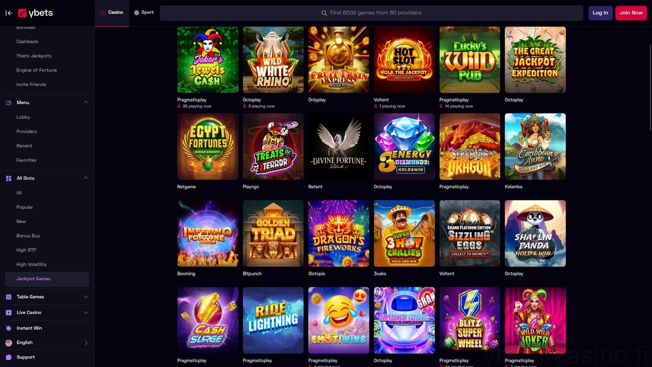 Ybets Casino Casino